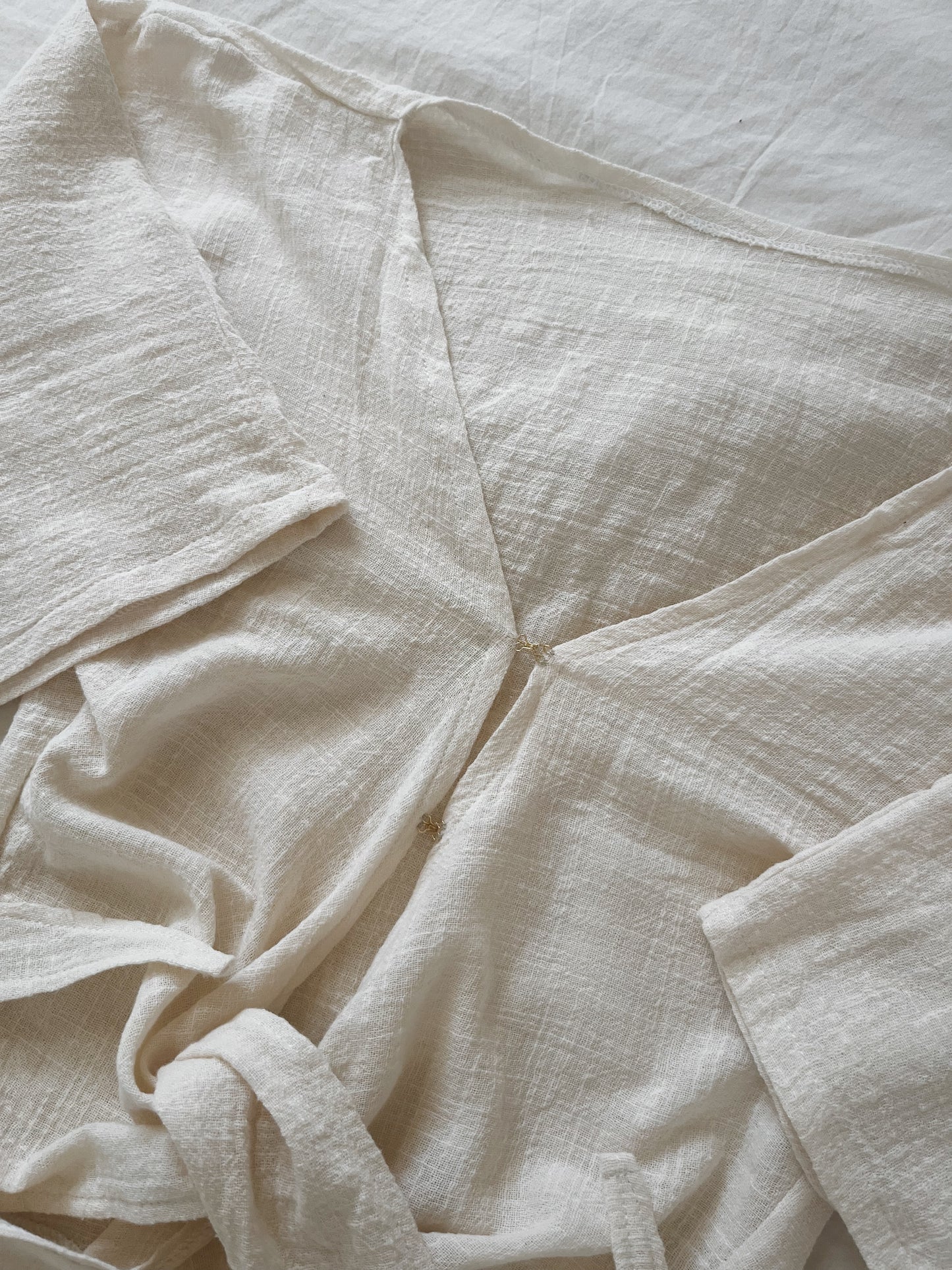 Luma Wrap Top 100% Cotton