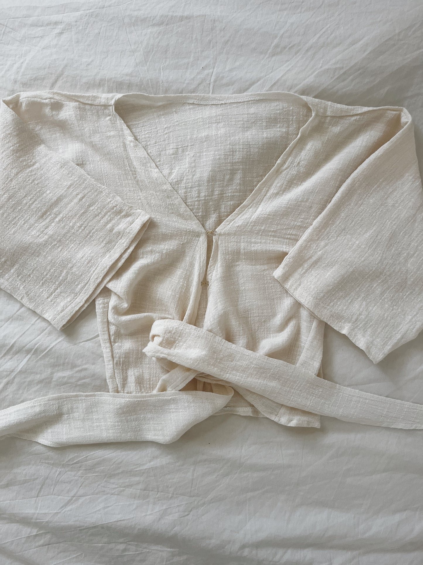 Luma Wrap Top 100% Cotton
