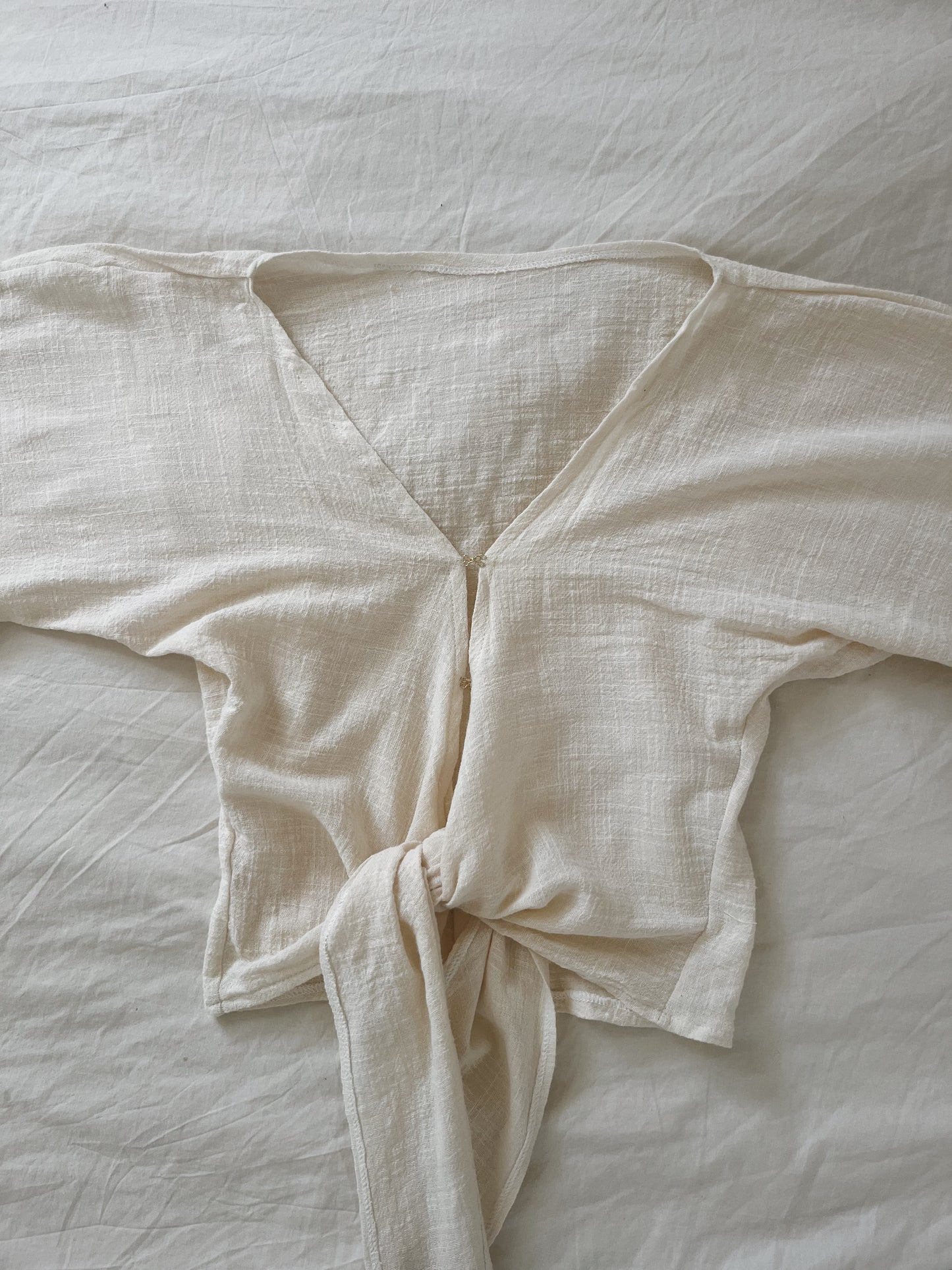 Luma Wrap Top 100% Cotton