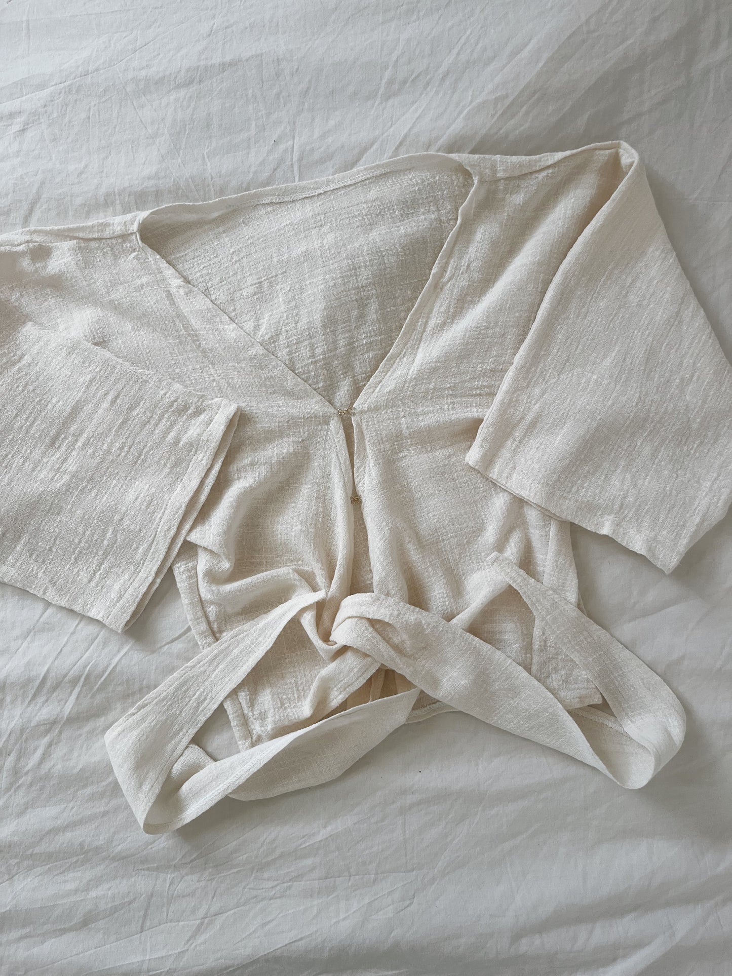 Luma Wrap Top 100% Cotton