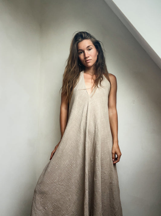 Q‘inti Dress - Walnut Dyed
